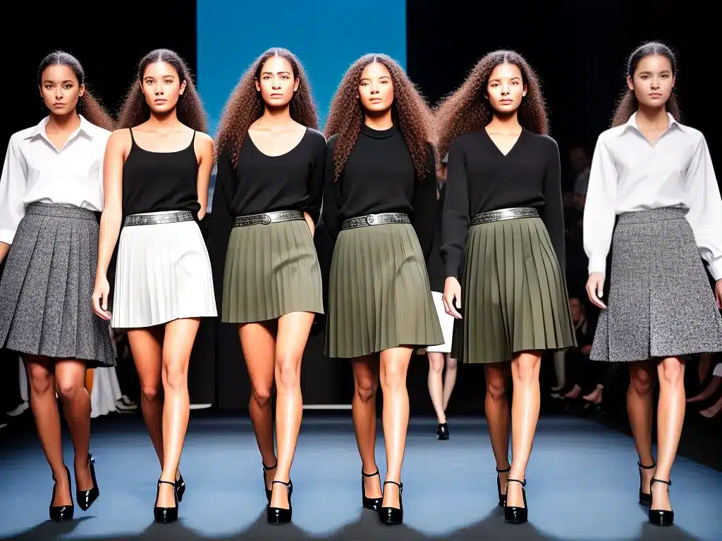 Imagens a importancia das saias na moda das modelos 4