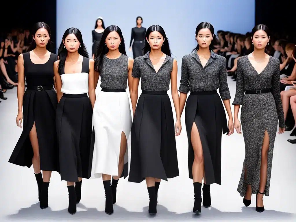 Imagens a importancia das saias na moda das modelos