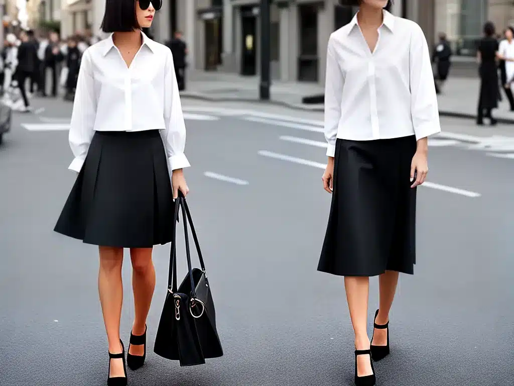 Imagens a influencia das saias na moda minimalista 3