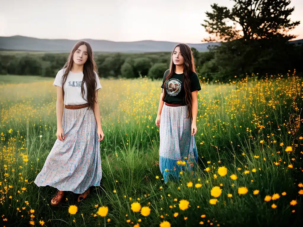 Imagens as saias e o universo do indie folk 2