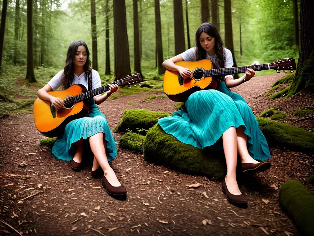 Imagens as saias e o universo do indie folk 3