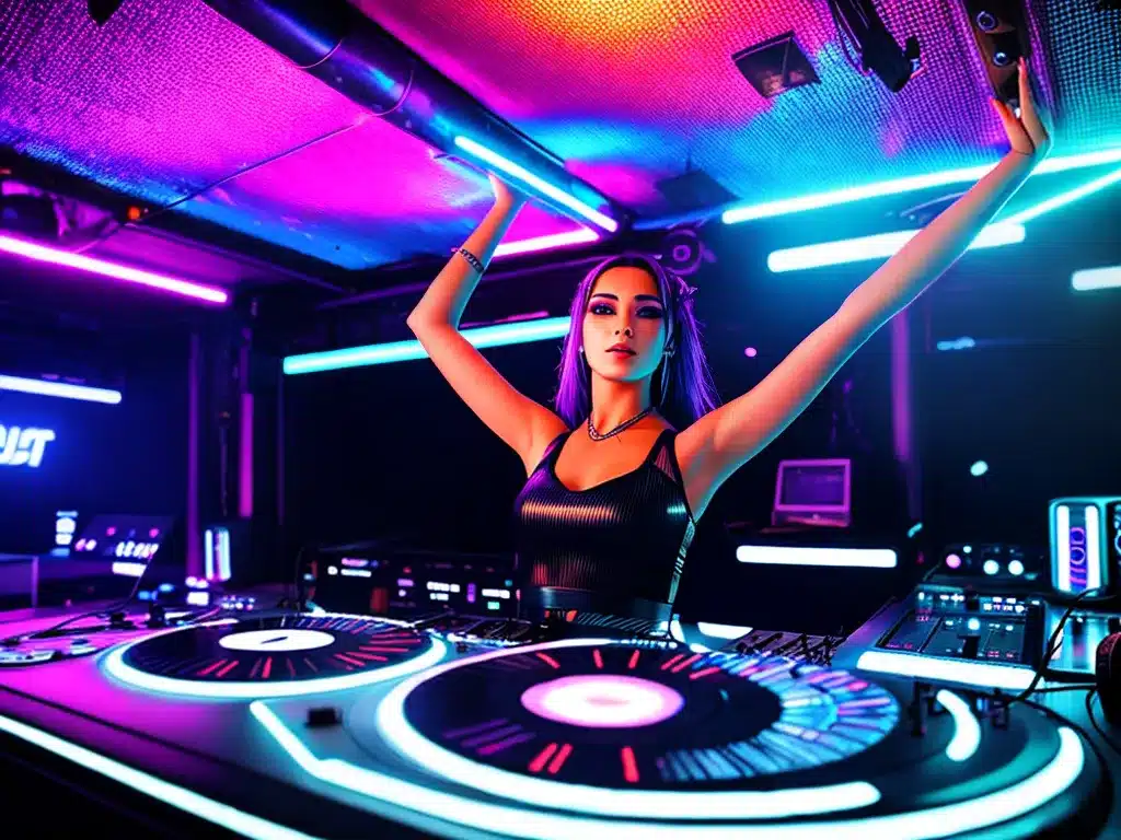 Imagens as saias e o universo do techno 4