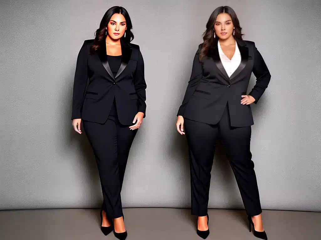 Imagens blazer perfeito para corpo plus size 2