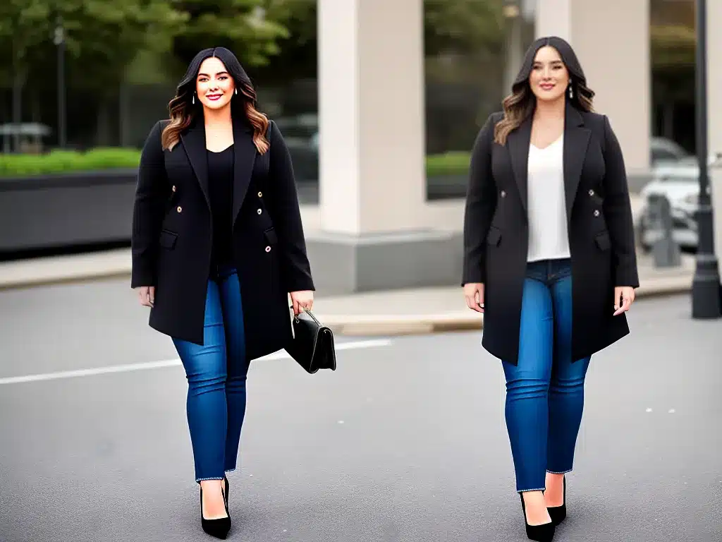 Imagens blazers e casacos plus size para ocasioes 2