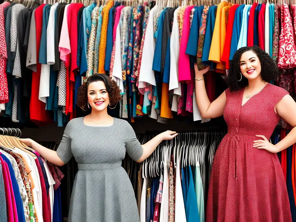 Imagens brechos roupas vintage publico plus size 4