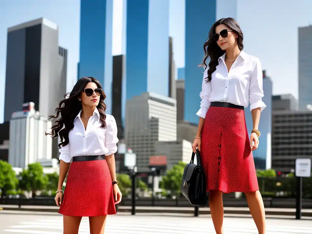 Imagens dicas de estilo saias estampas coracoes 3
