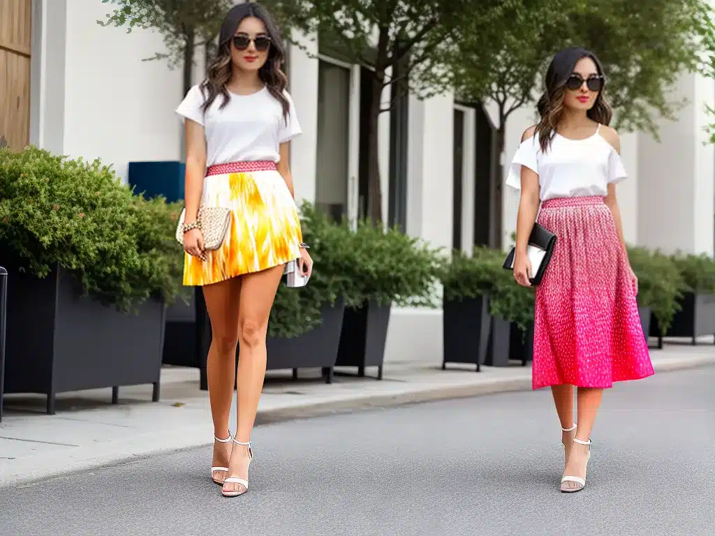 Imagens dicas de estilo saias estampas penas 3