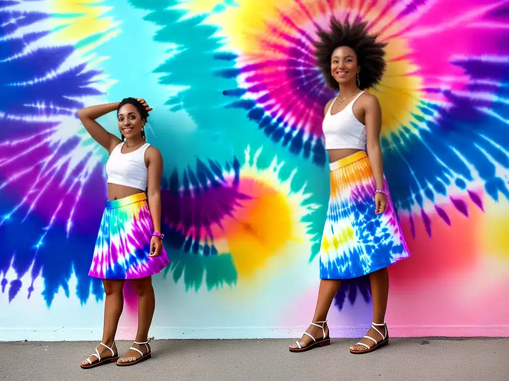 Imagens dicas estilo saias estampas tie dye 2 1