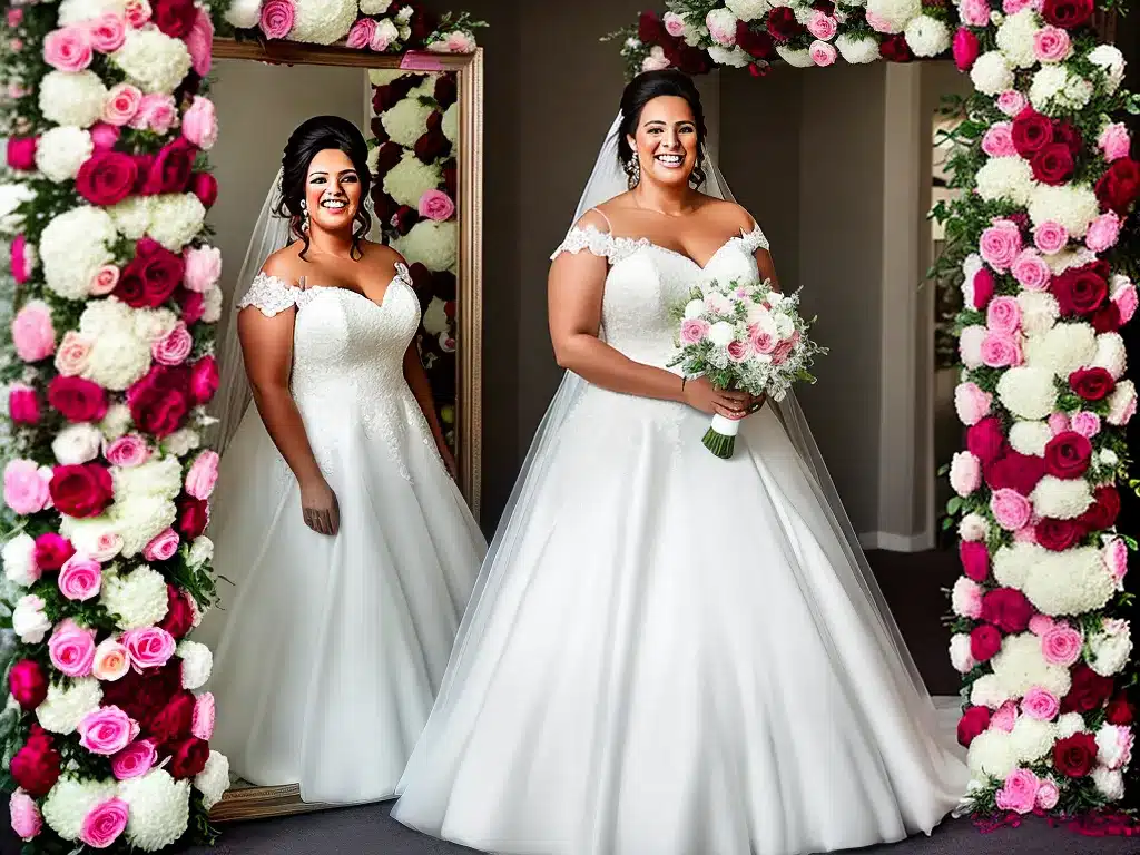 Imagens dicas vestido noiva plus size 3