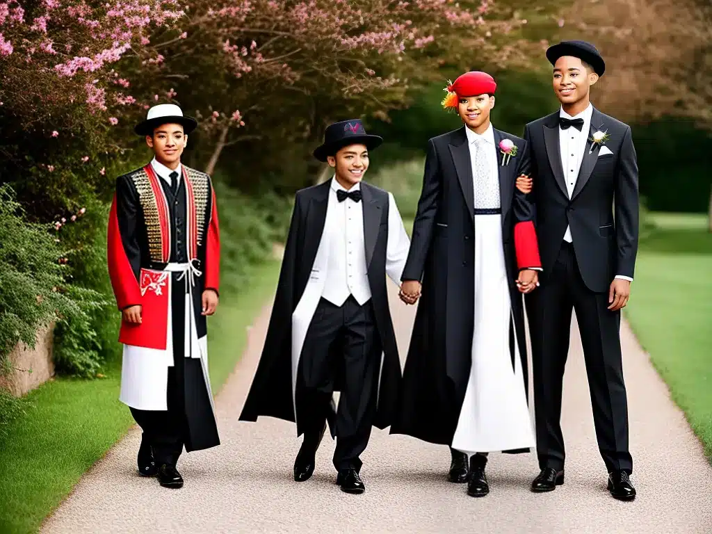 Imagens evolucao trajes casamento lgbt representatividade moda