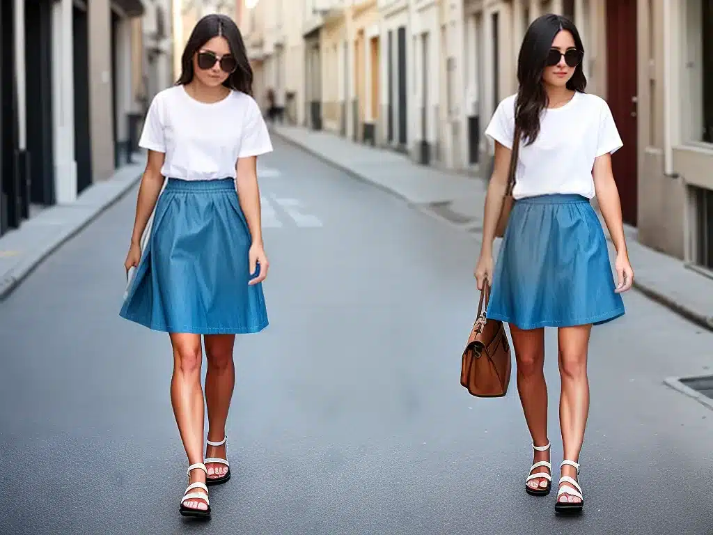 Imagens historia saias chambray como usar 2 1 Imagens historia saias chambray como usar 2 1