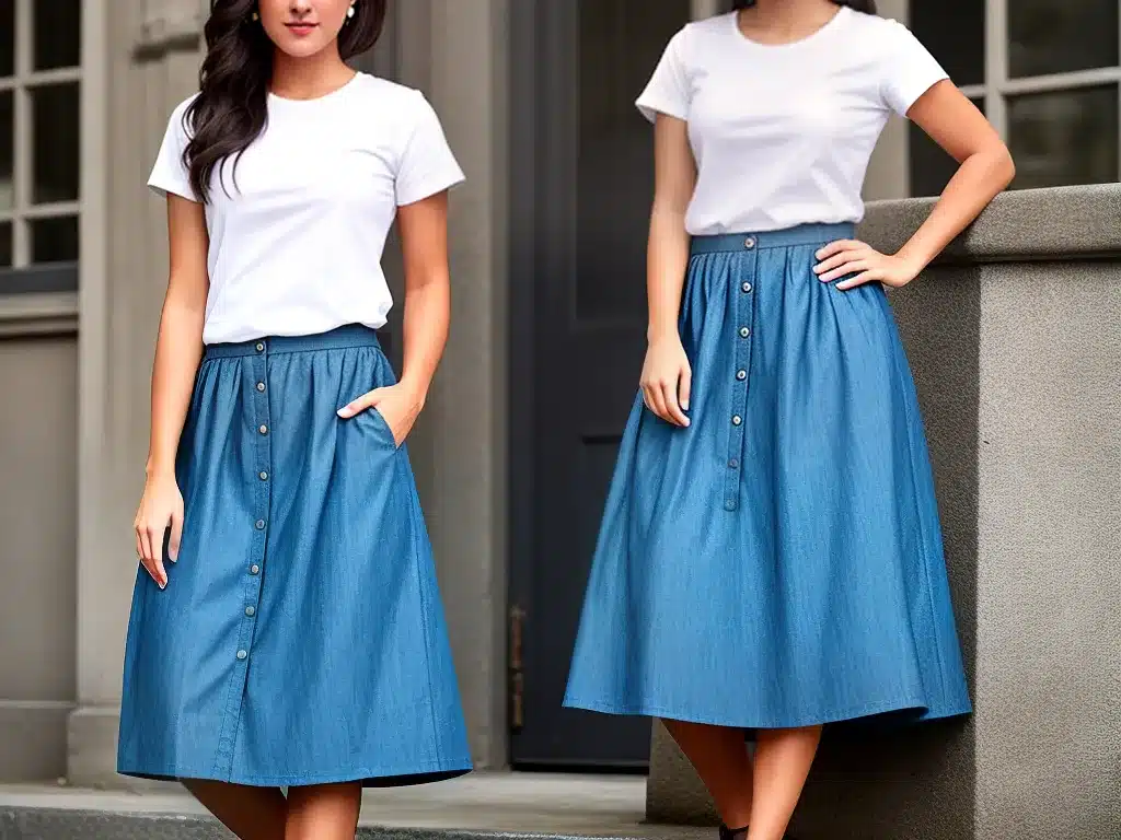 Imagens historia saias chambray como usar 4 1 Imagens historia saias chambray como usar 4 1