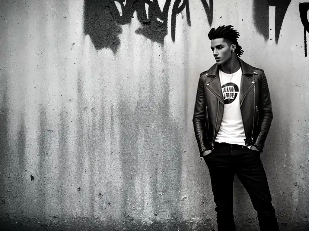 Imagens influencia cultura rock moda atual