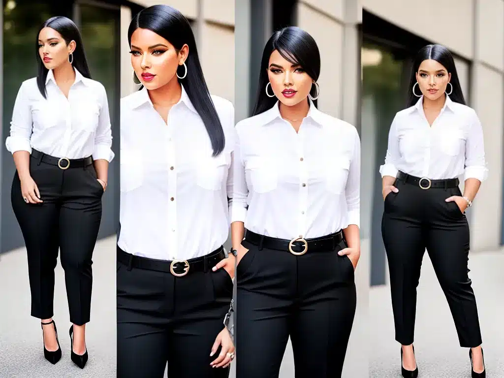 Imagens looks plus size atemporais 3