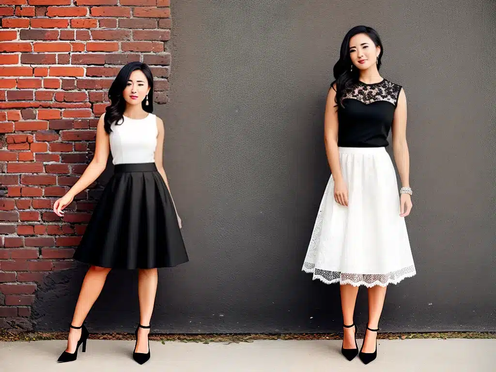 Imagens moda saias renda alencon 6