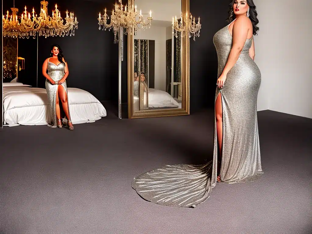 Imagens plus size moda glam dicas look luxuoso 4