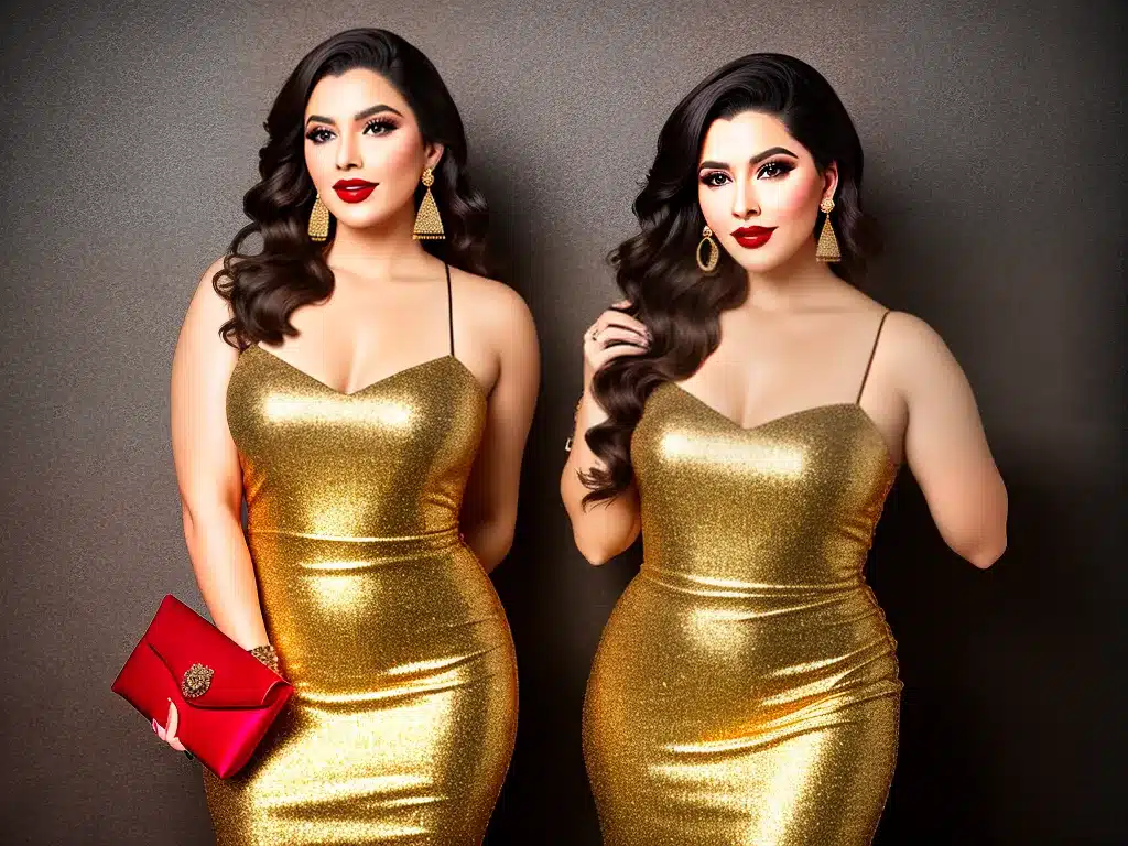 Imagens plus size moda glam dicas look