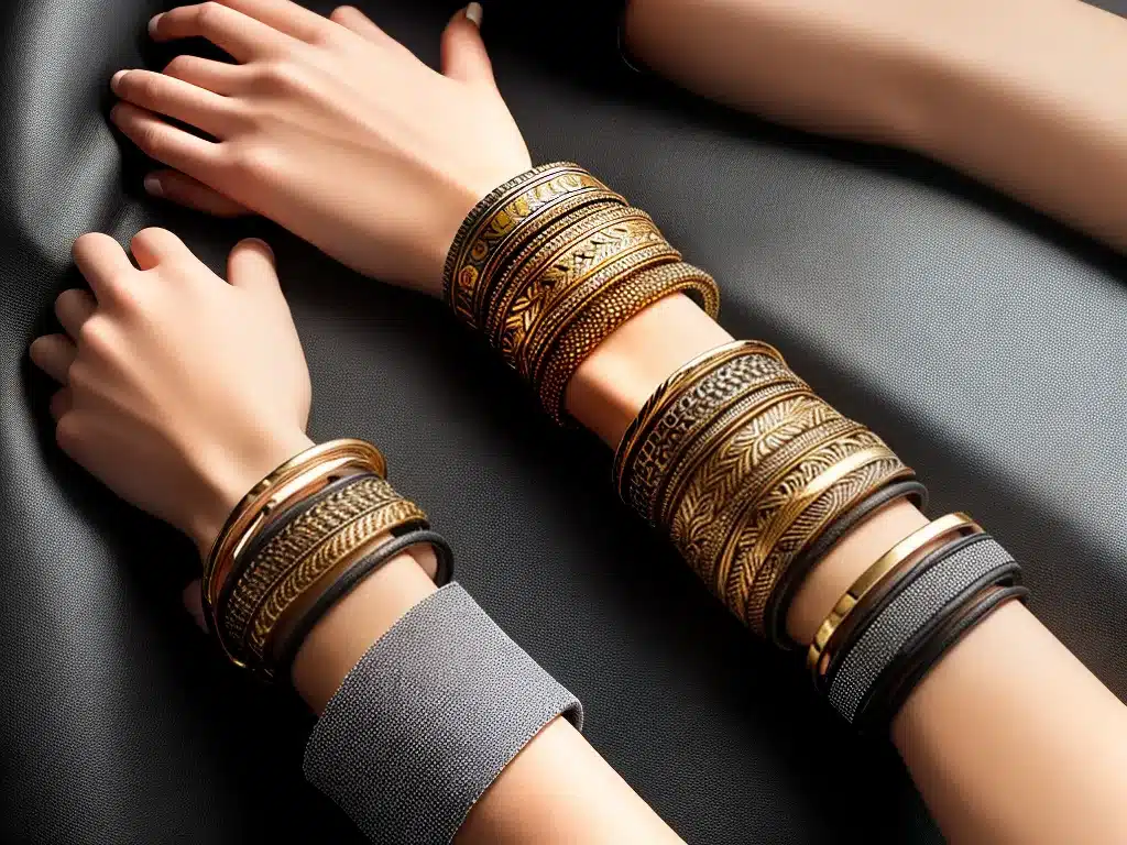 Imagens pulseiras de couro visual despojado moderno 3