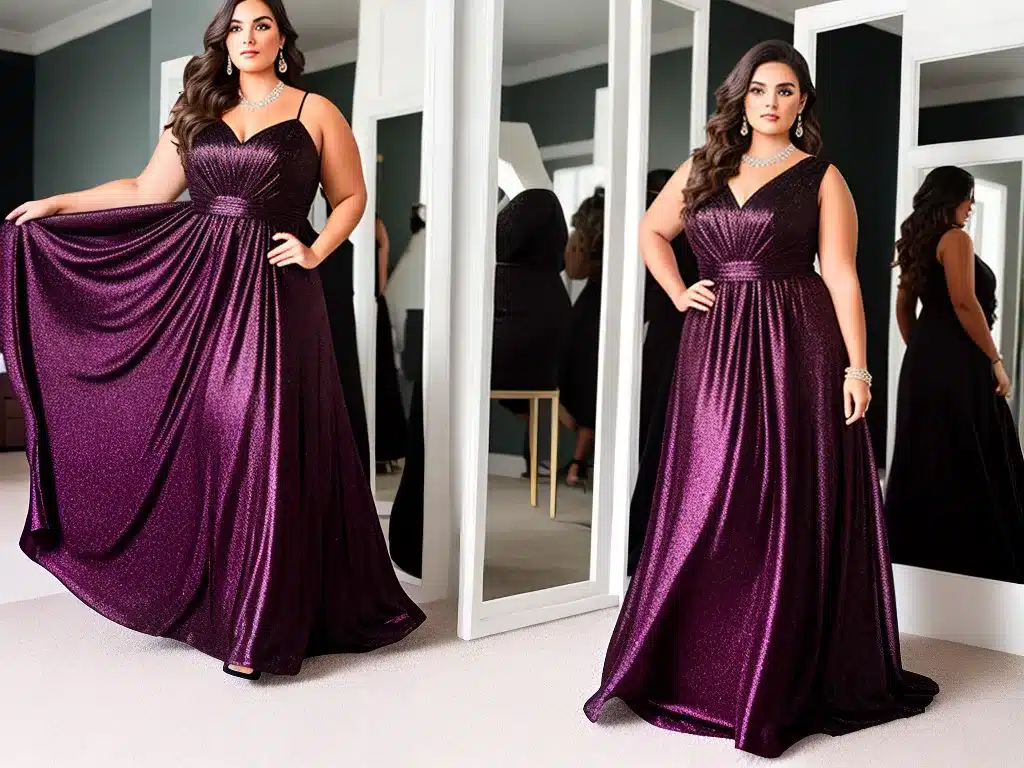 Imagens roupas plus size festas 1