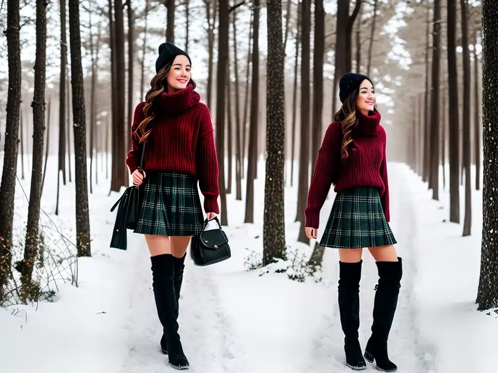 Imagens saias botas combinacao inverno 2 Imagens saias botas combinacao inverno 2