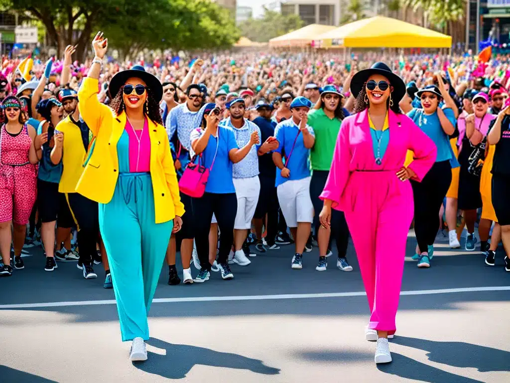Imagens tendencias moda plus size festivais shows